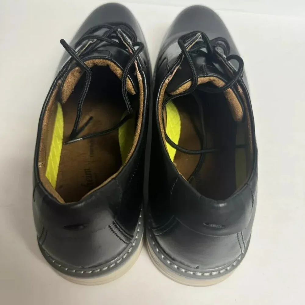 Nunn Bush Mens Norwalk Plain Toe Oxford Black Size 14 M